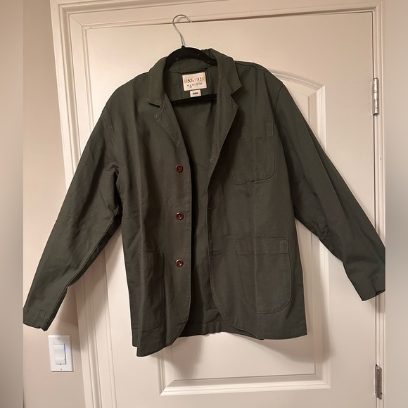 NWOT Uskees #3006 blazer in green, size small - Picture 5 of 7